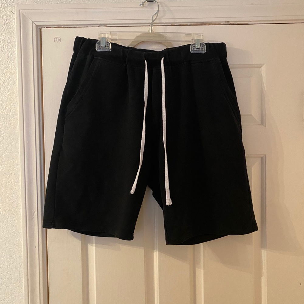H&M Black Drawstring Shorts